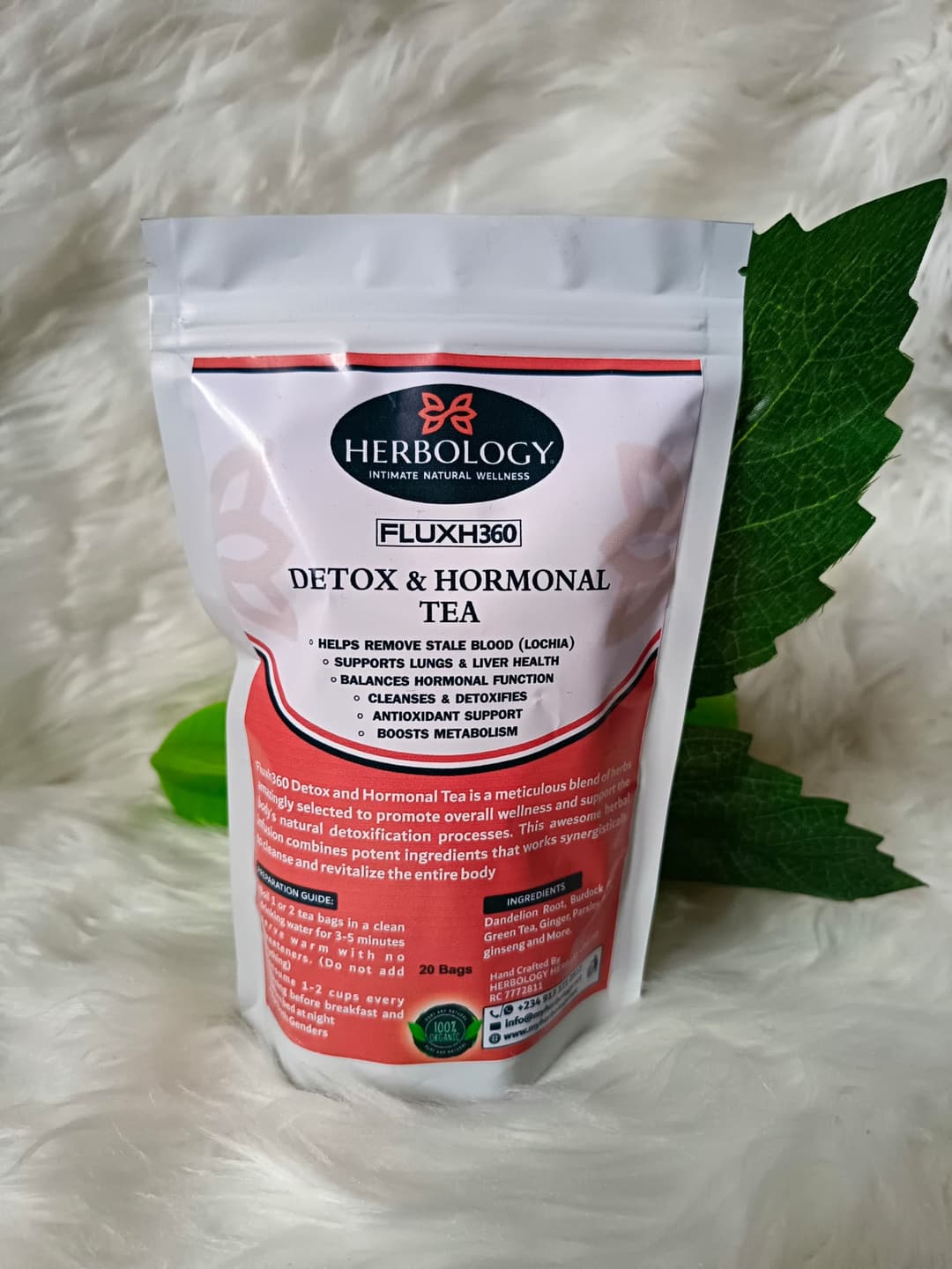 FLUXH360-DETOX & HORMONAL TEA image